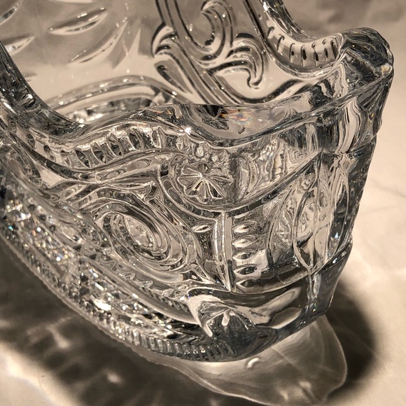 American Crystal Collection ‘Holiday Sleigh’ 24% Full Lead Crystal 7” - Picture 9 of 14